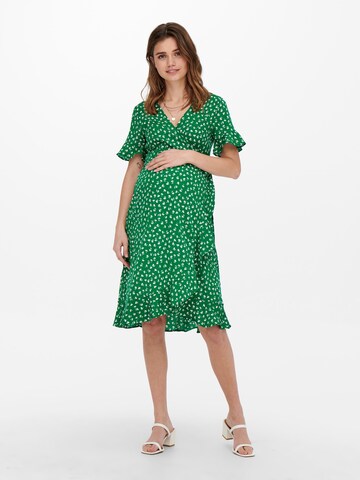 Only Maternity Dress 'OLIVIA' in Green