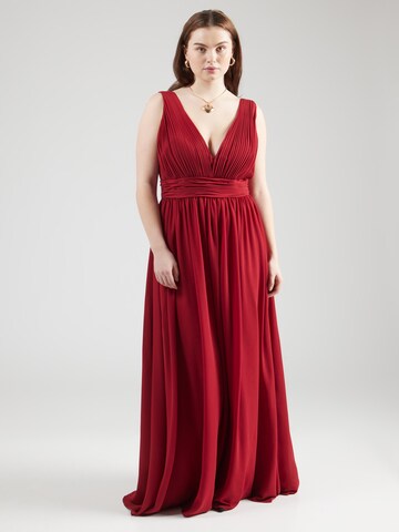 My Mascara Curves Evening dress in Red: front