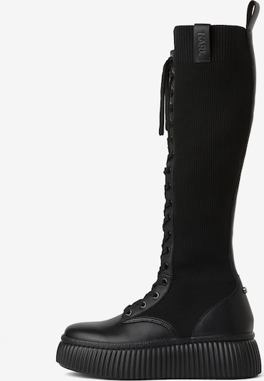 Karl Lagerfeld Čizme sa vezicama u crna, Pregled proizvoda