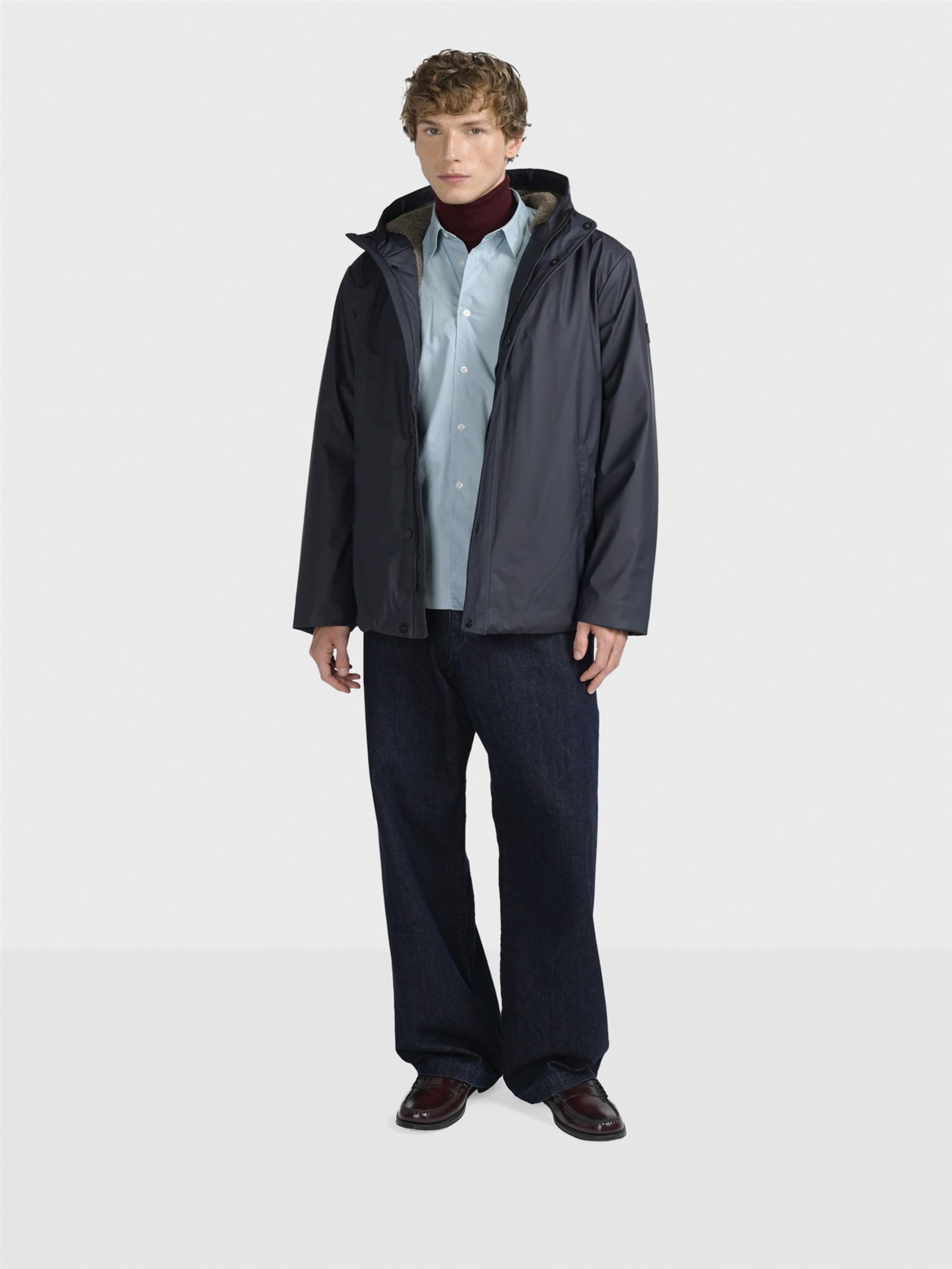 Canadian Classics Between-seasons parka 'Galahad' in Blue