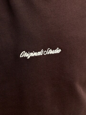 JACK & JONES Sweatshirt Sweatshirt in Braun