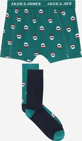 Set di biancheria 'SWEET SANTA' di Jack & Jones Junior in verde