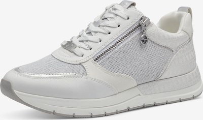 TAMARIS Sneaker in silber / weiß, Produktansicht