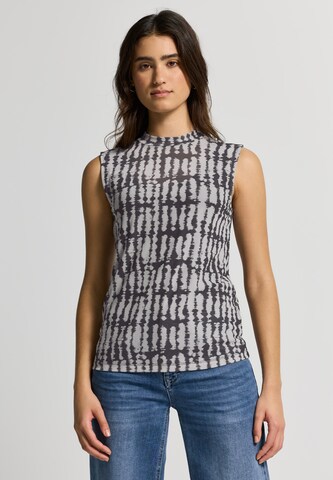 Street One Studio Top in Schwarz: Vorderseite