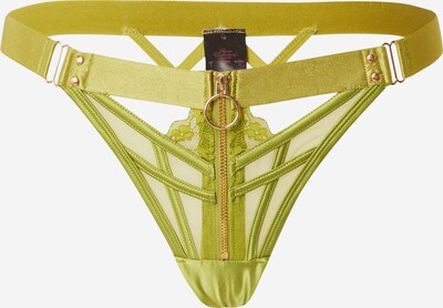 Hunkemöller String 'Sable' in de kleur Limoen, Productweergave