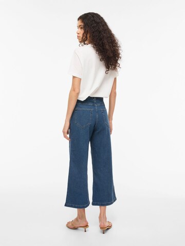 VILA Wide Leg Jeans 'VILotta' i blå
