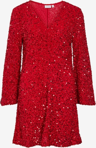 VILA - Vestido de gala en rojo: frente
