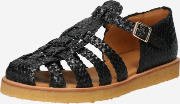 ANGULUS Sandals in Black: front