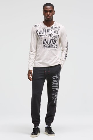 CAMP DAVID Shirt in Grey