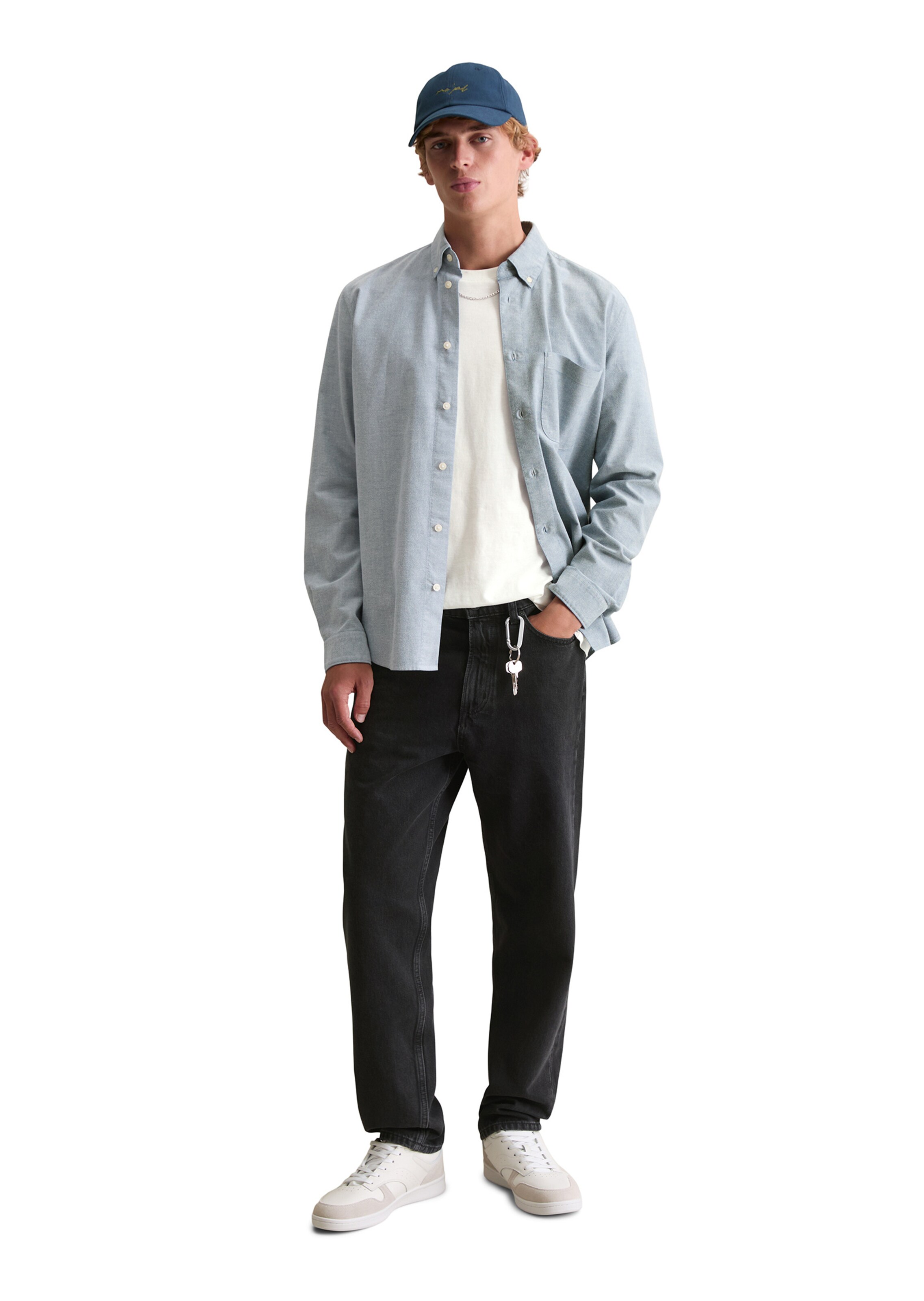 Marc O'Polo DENIM Regular fit Button Up Shirt in Blue