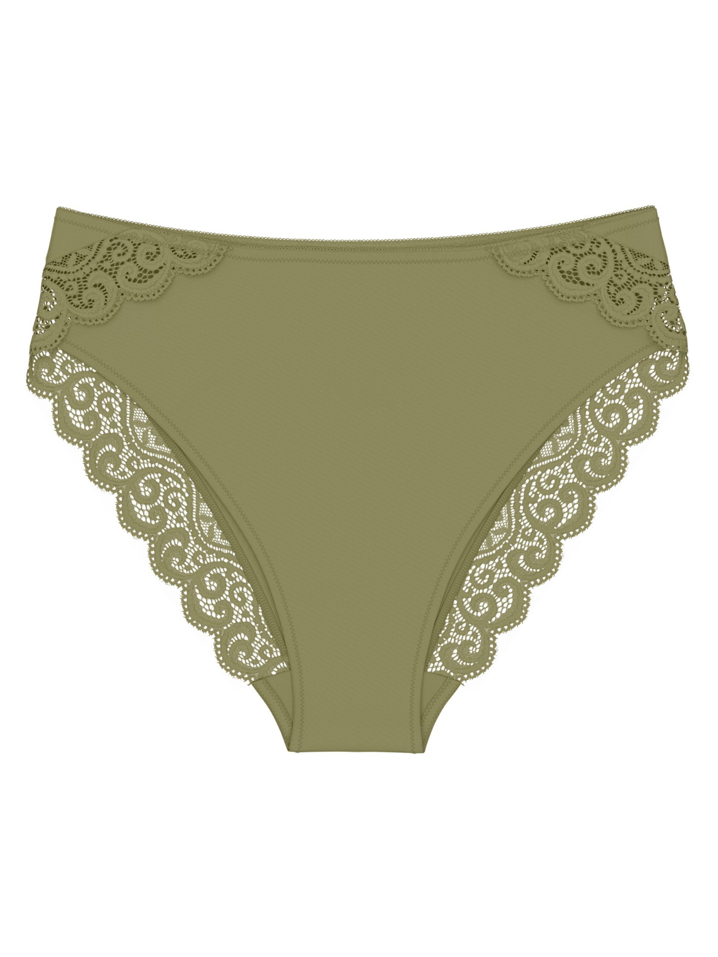 Slip 'Amourette' TRIUMPH en vert : devant