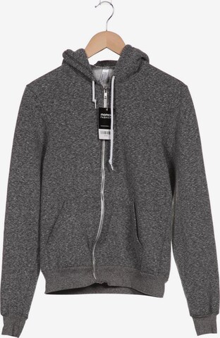American Apparel Sweatshirt & Zip-Up Hoodie in S in Grey: front