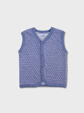 OrganicEra Vest 'Organic' in Blue: front