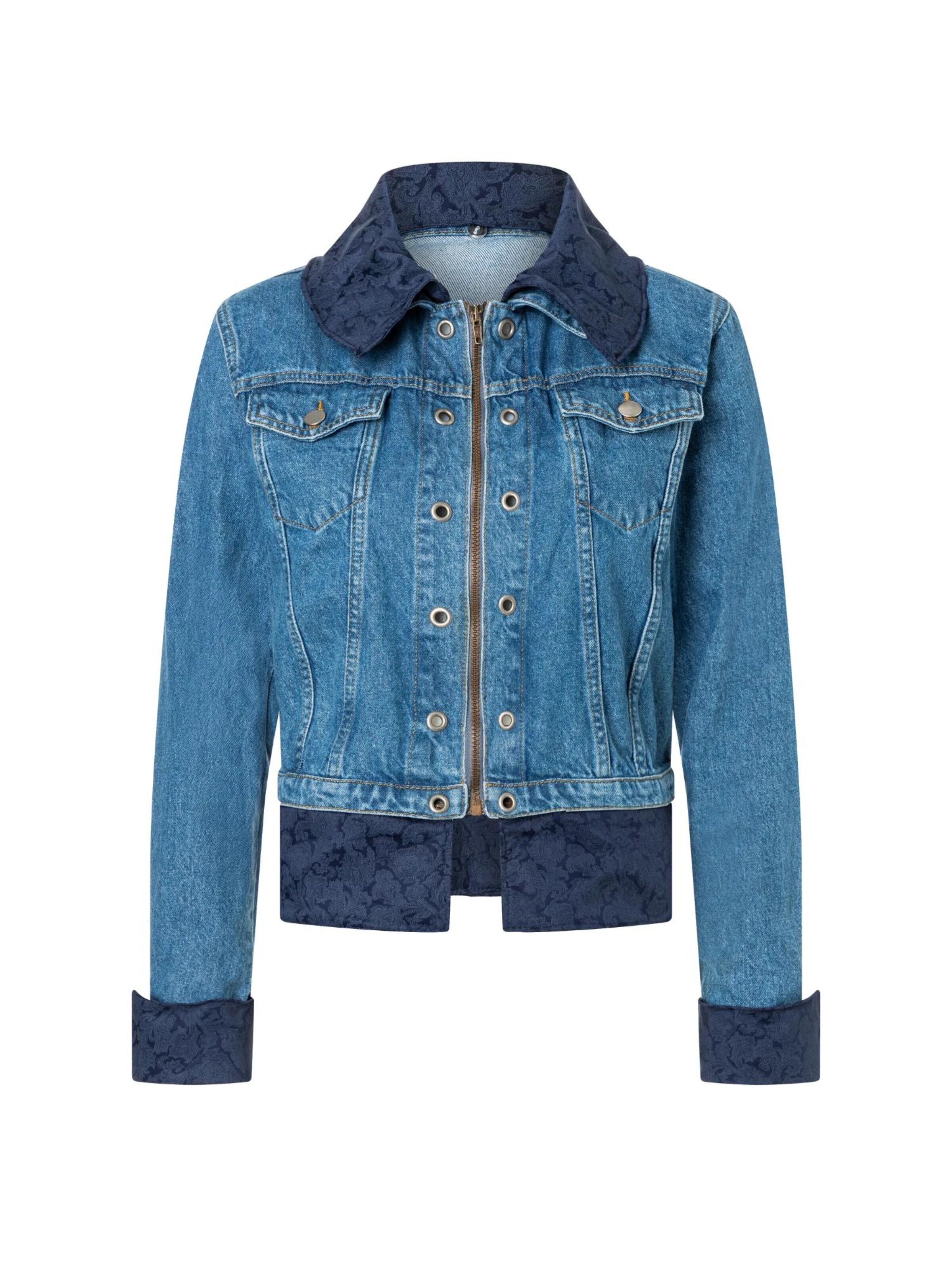 Fenice Between-Season Jacket in Blue