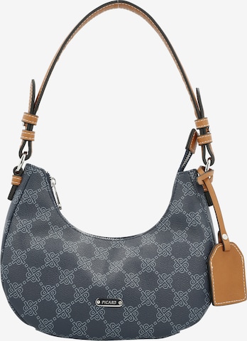 Picard Shoulder Bag 'Euphoria' in Blue: front