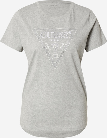 T-shirt GUESS en gris : devant