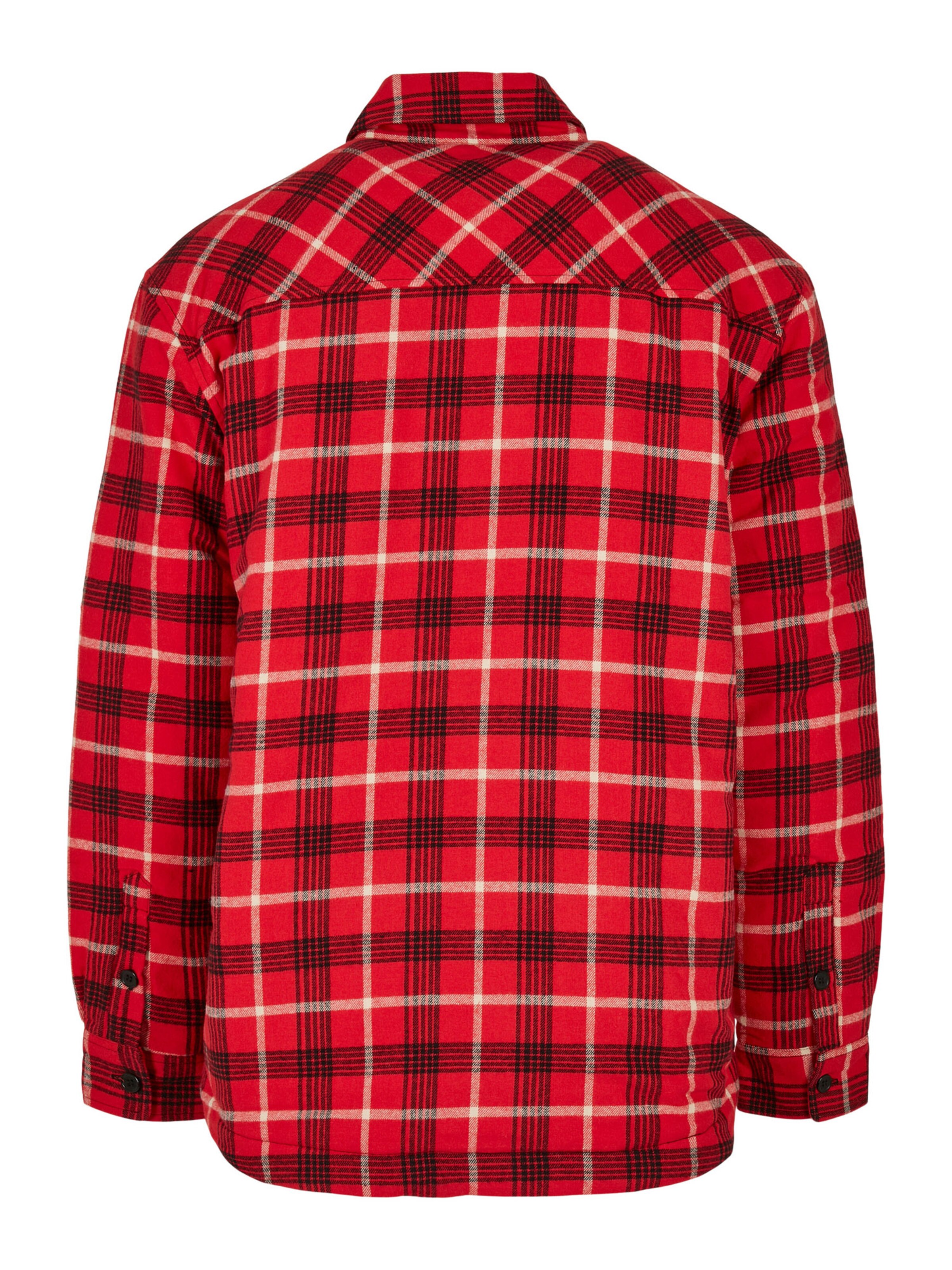 Urban Classics Klasický střih Přechodná bunda – červená