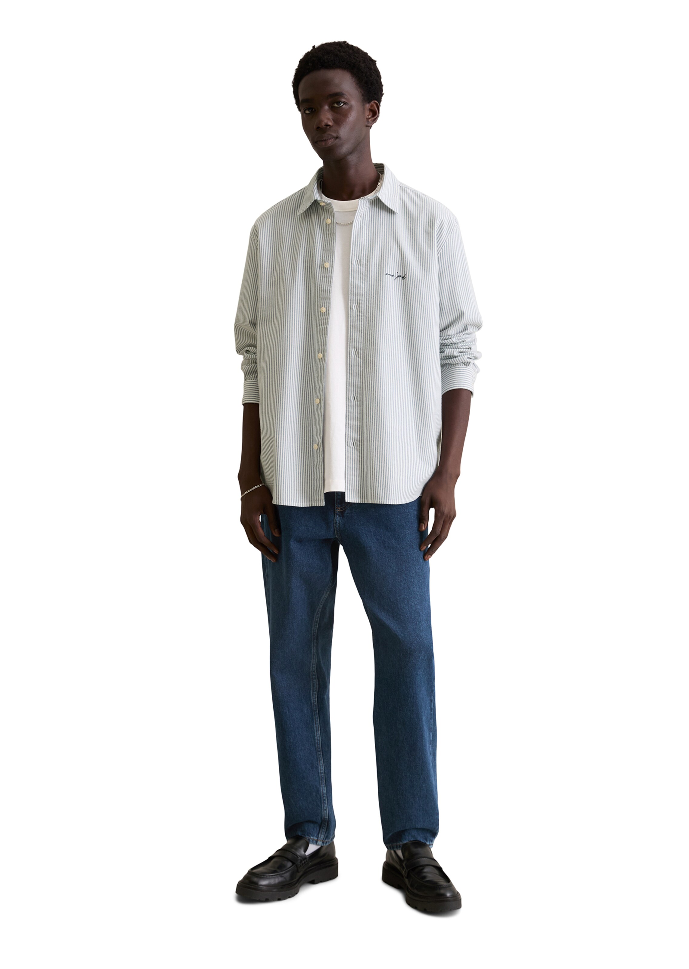 Marc O'Polo DENIM Regular fit Overhemd in Grijs