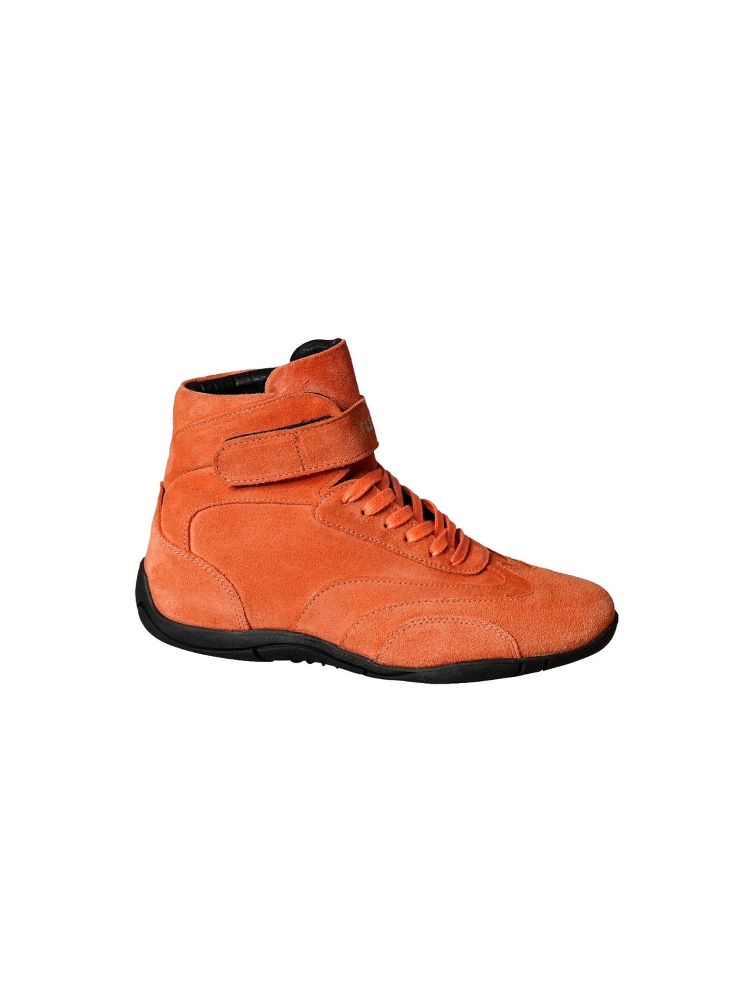 Sneaker alta 'Pat' di Yoxeone in arancione