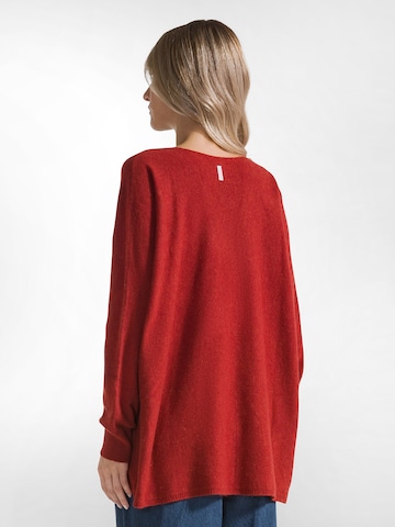 Pullover extra large di DEHA in arancione