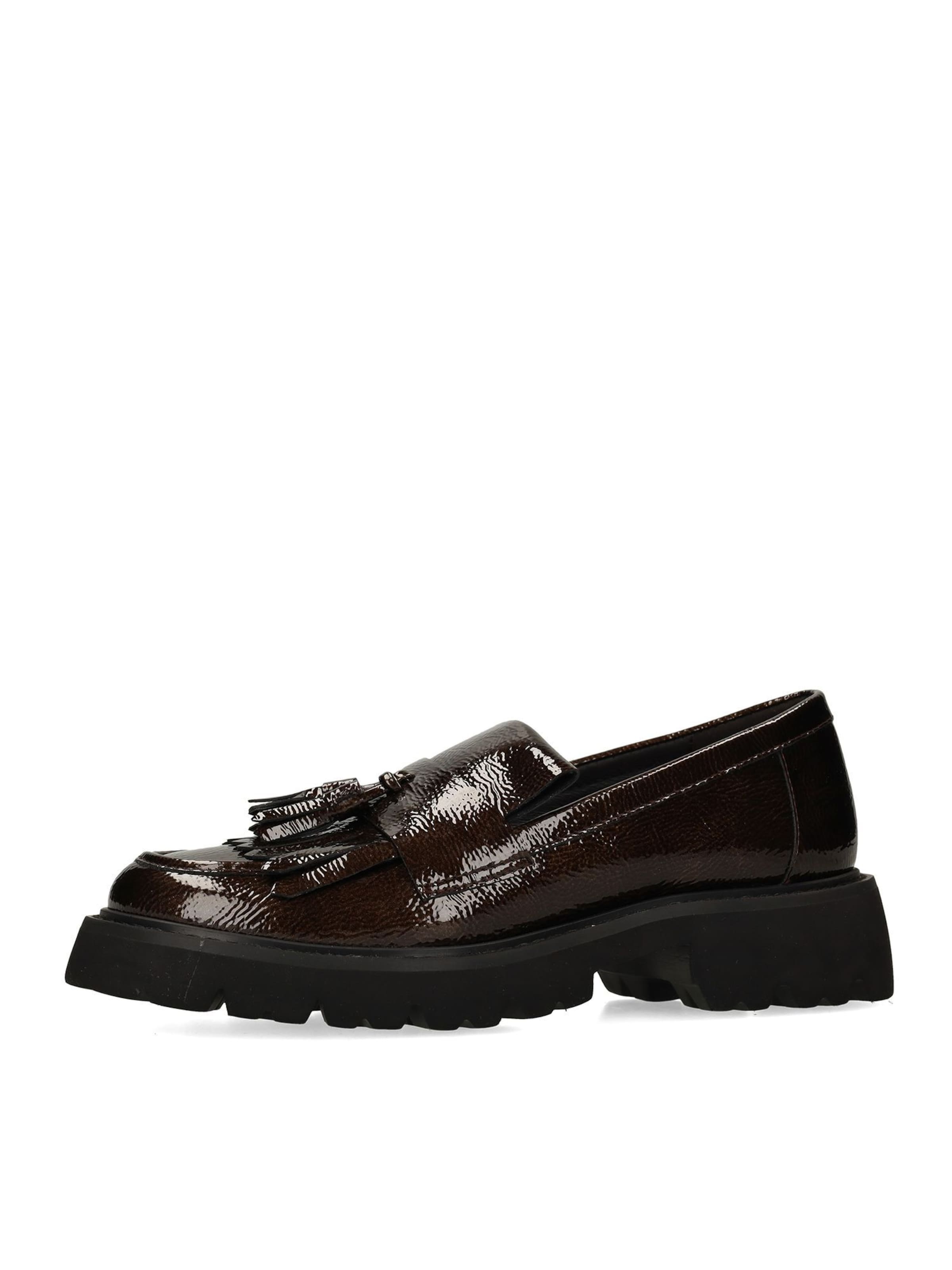 Mocassin MANFIELD en marron : devant