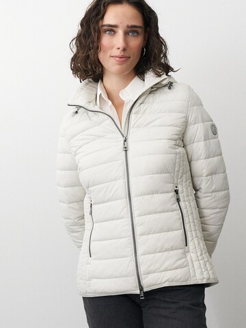 Barbara Lebek Between-Season Jacket in White: front