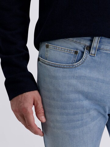 Effilé Jean 'Limoux' PIERRE CARDIN en bleu