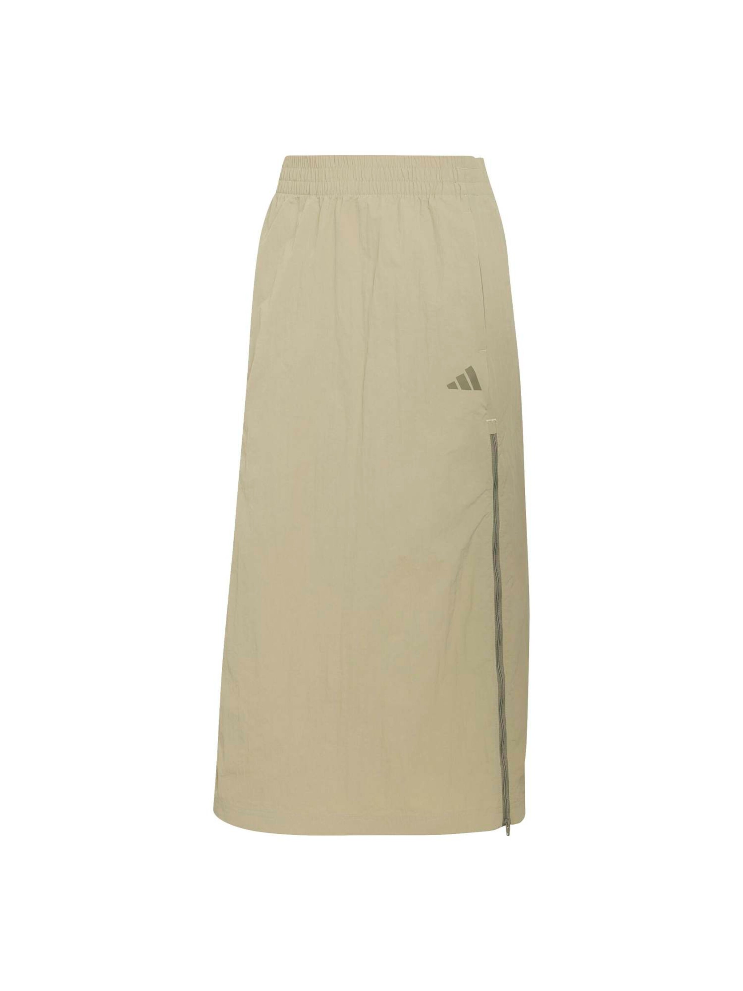 ADIDAS SPORTSWEARSportska suknja 'City Tech Woven Zip' - zelena boja: prednji dio