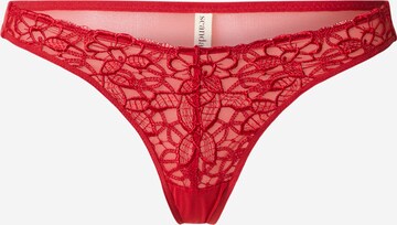 Scandale éco-lingerie String in Rood: voorkant