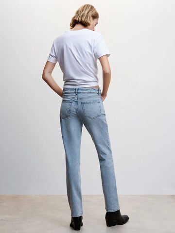 MANGO Regular Jeans 'Nayara' in Blauw