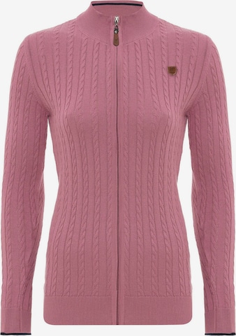 Williot Neuletakki värissä vaaleanpunainen: etupuoli