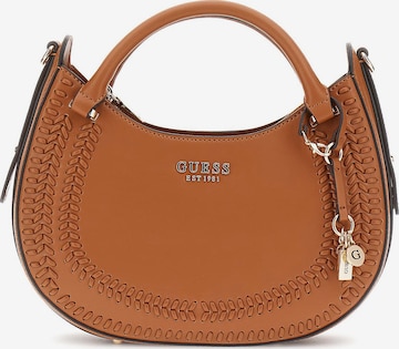 GUESS Handtasche 'Tatum Einsatz' in Braun: Vorderseite