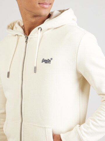 Superdry Суичъри с качулка 'Essential' в бяло