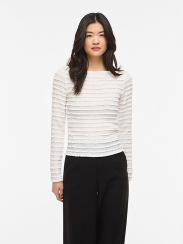 VILA Shirt in Wit: voorkant