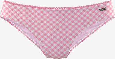 BUFFALO Bikinihose in pink / weiß, Produktansicht