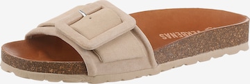 VERBENAS Pantolette in Beige: Vorderseite
