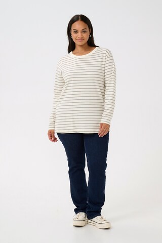 T-shirt 'KC Winni' KAFFE CURVE en beige