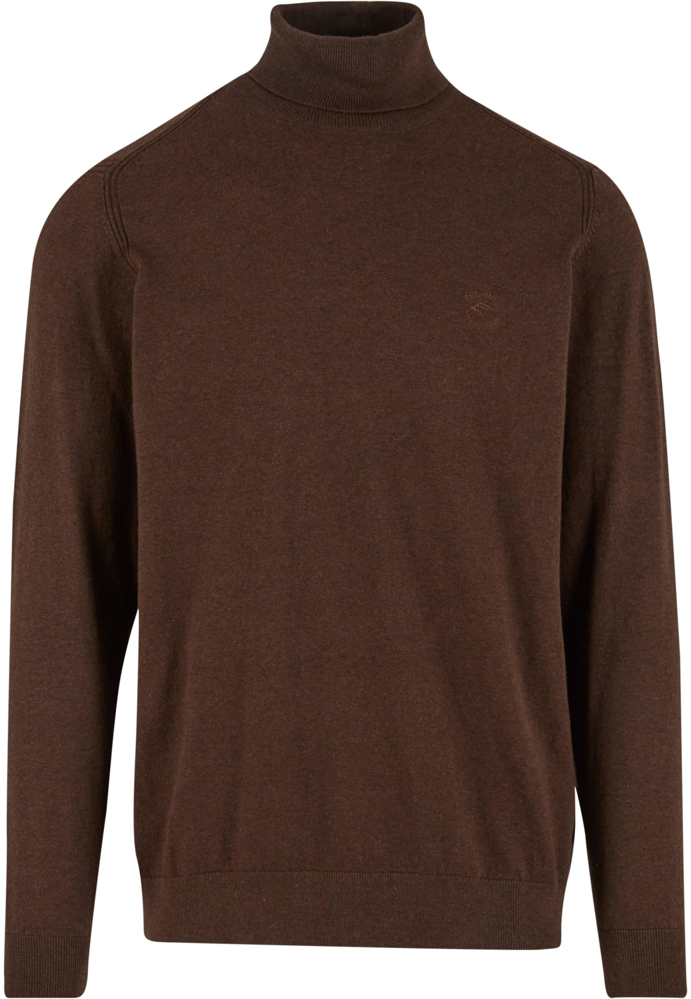 INDICODE JEANS Trui 'Van Paul' in Bruin: voorkant