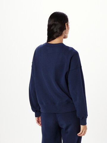 Abercrombie & Fitch Sweatshirt 'SUNDAY' in Blau