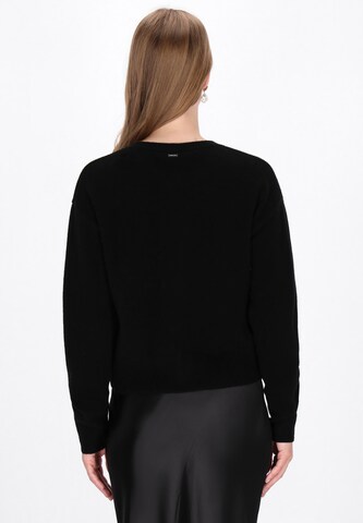 DreiMaster Klassik - Casaco de malha 'Classic' em preto