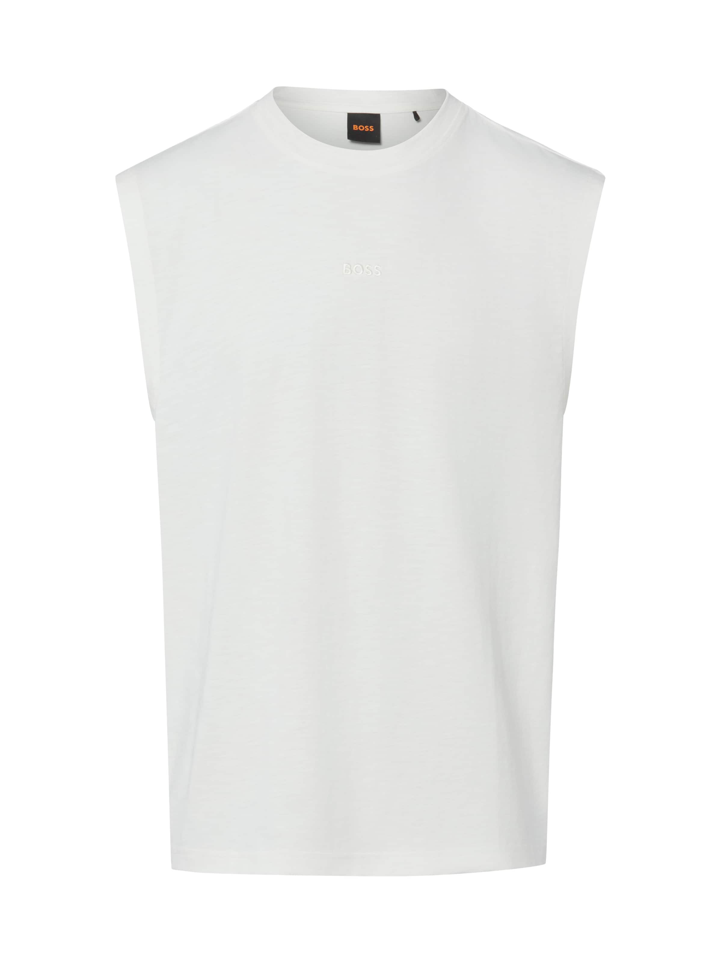 BOSS Shirt in Wit: voorkant