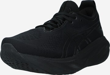 ASICS Running Shoes 'Nimbus 25' in Black: front