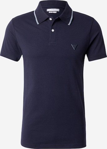 T-Shirt 'NOLAN' GUESS en bleu : devant