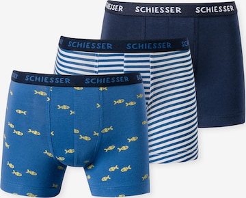 Sous-vêtements SCHIESSER en bleu : devant