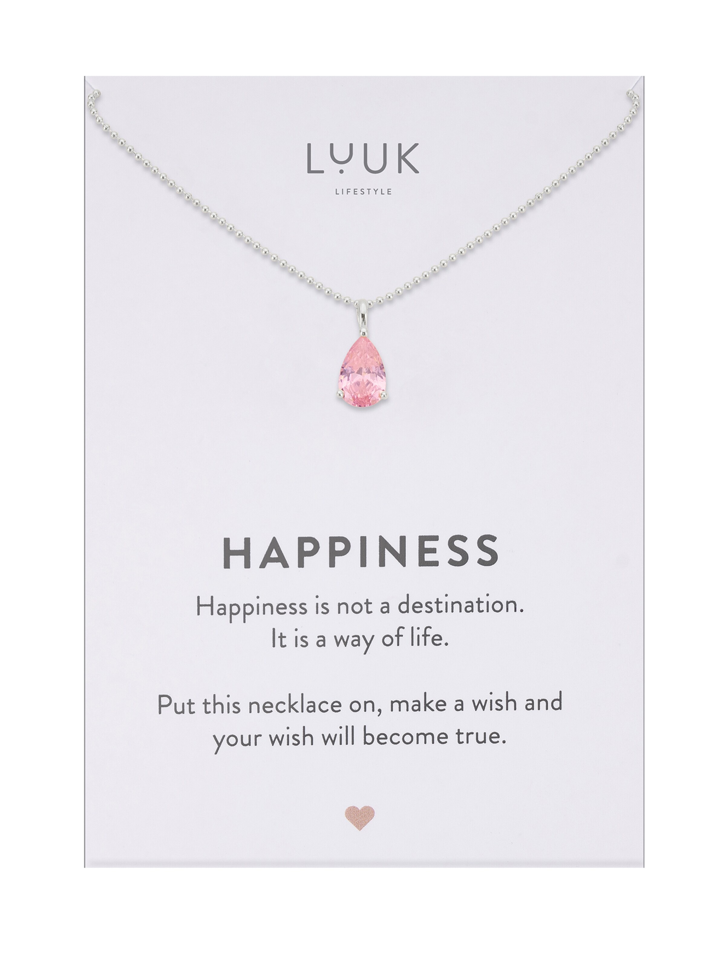 LUUK LIFESTYLE Necklace in Silver