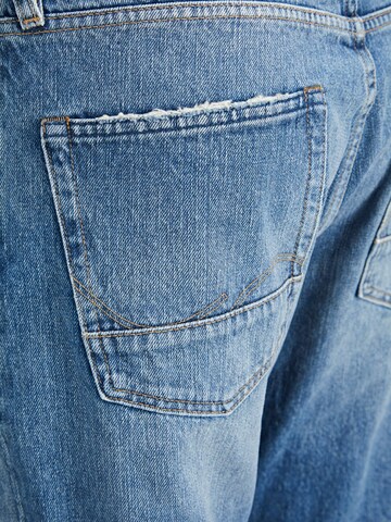 JACK & JONES Slimfit Jeans 'FRANK' in Blau