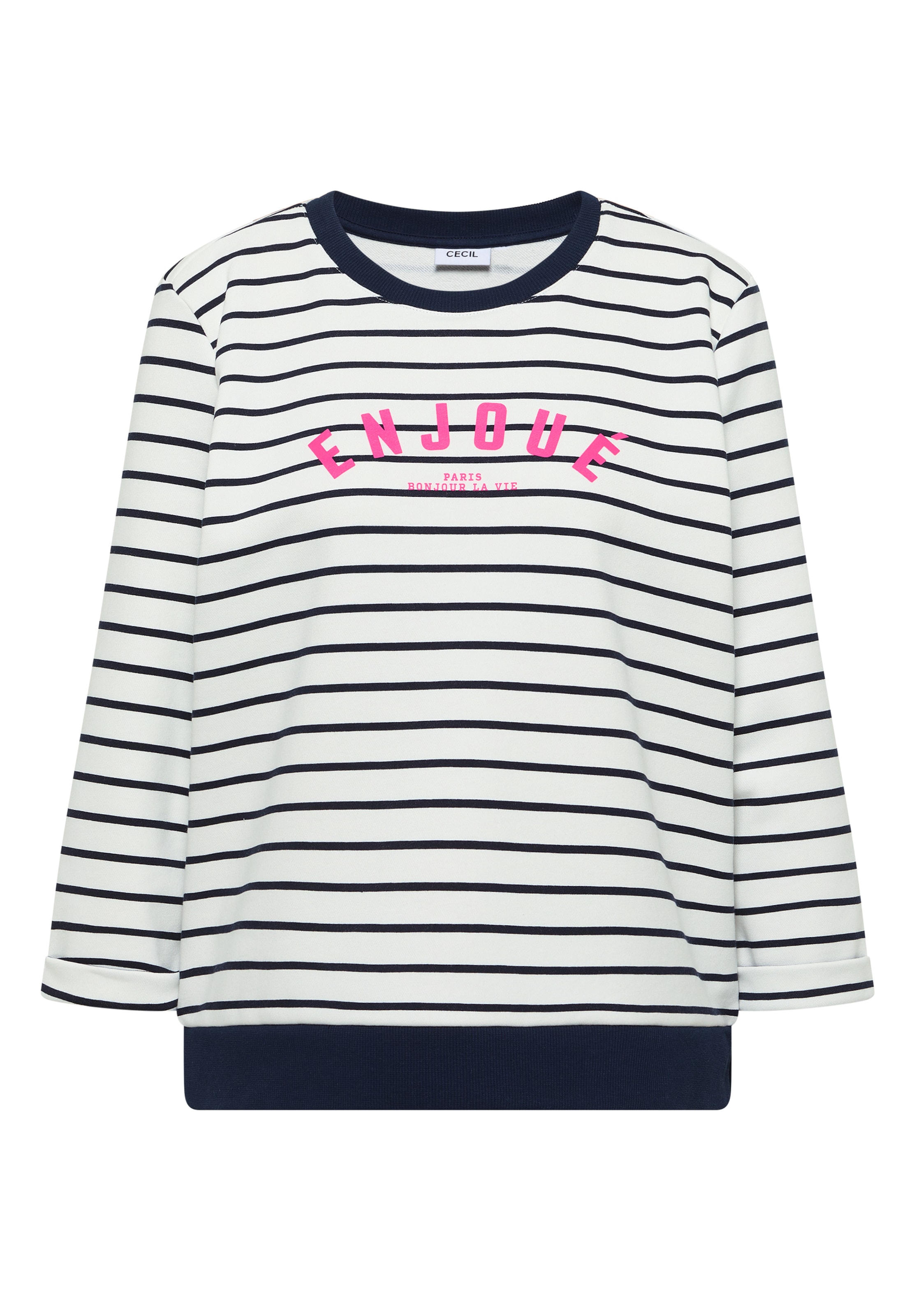 CECIL Sweatshirt in Blue: front