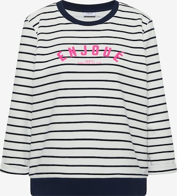 CECIL Sweatshirt in Blue: front