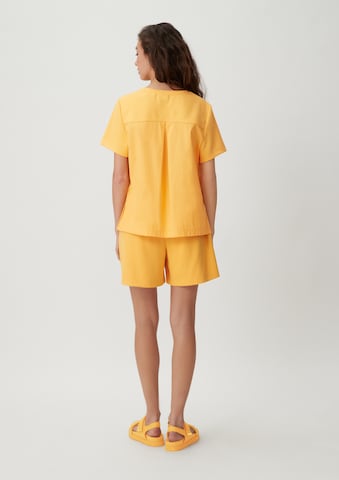 comma casual identity Shirt in Yellow: back