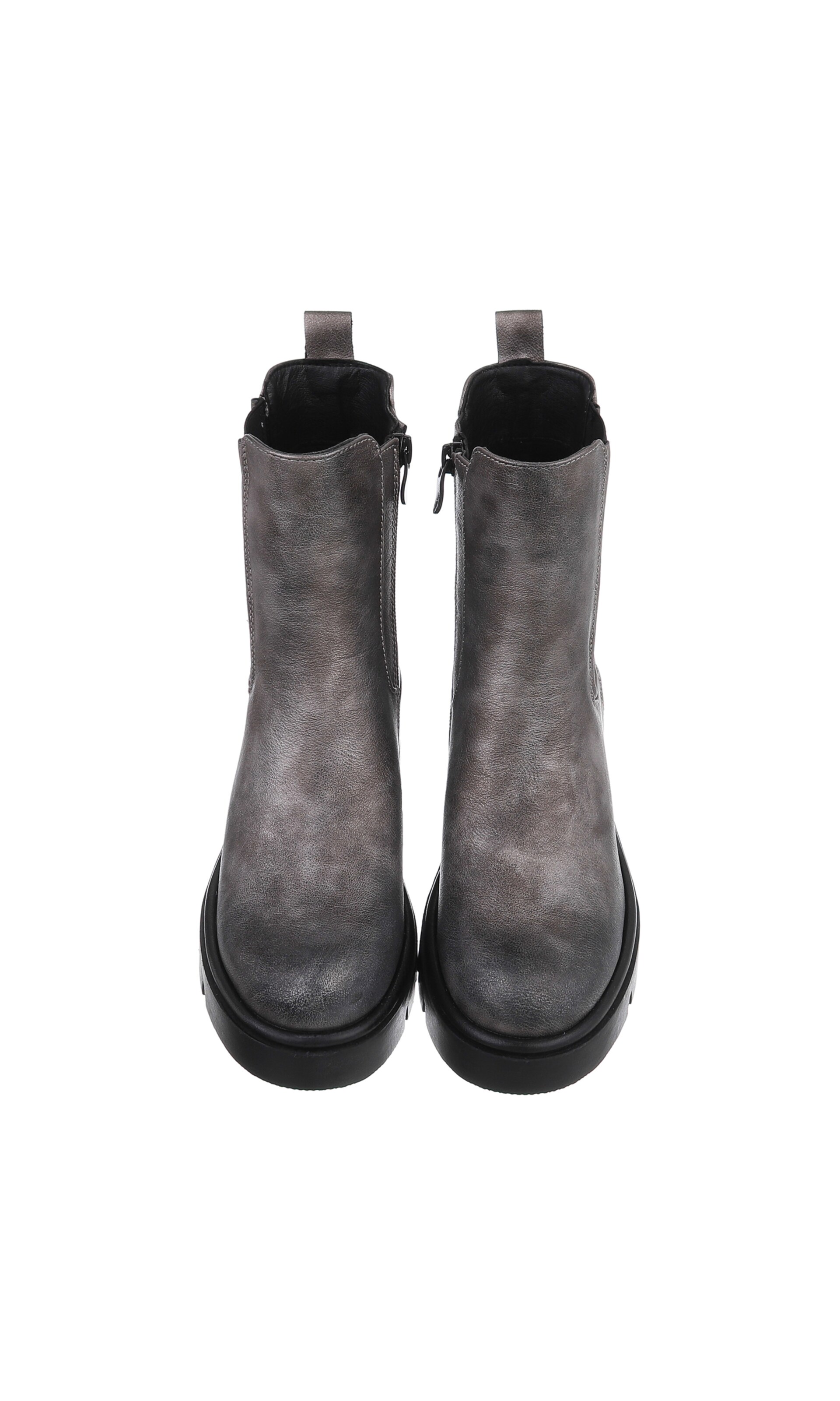 Ital-Design Ankle Boots in Grey